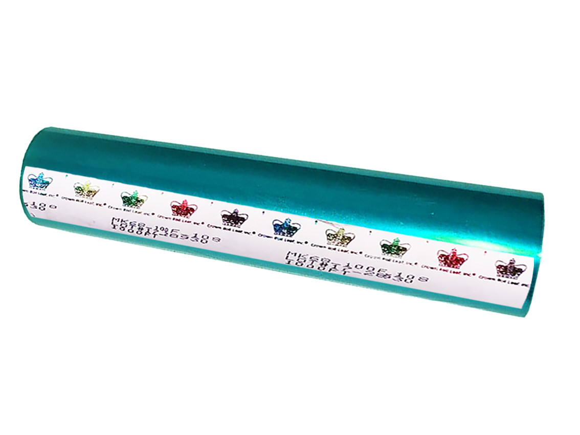 Фольга для Ламінатора Crown Roll Leaf. Бірюзова No09