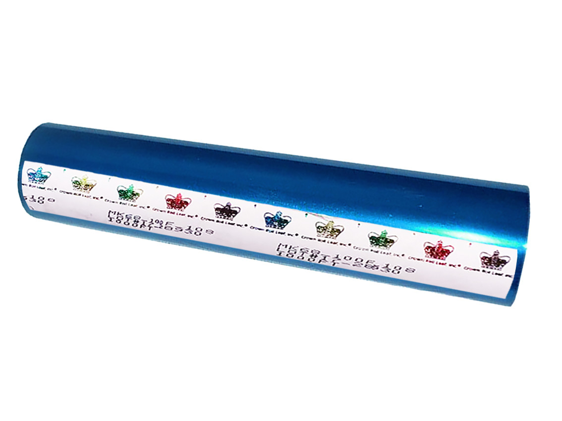 Фольга для Ламінатора Crown Roll Leaf. Яскраво-блакитна No08