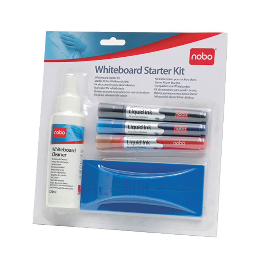 Стартовий пакет для магнітно-маркерних дощок Nobo Starter Kit