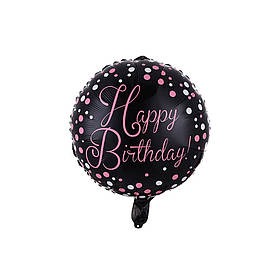 Кулька фольгована happy birthday Розмір — 45 см