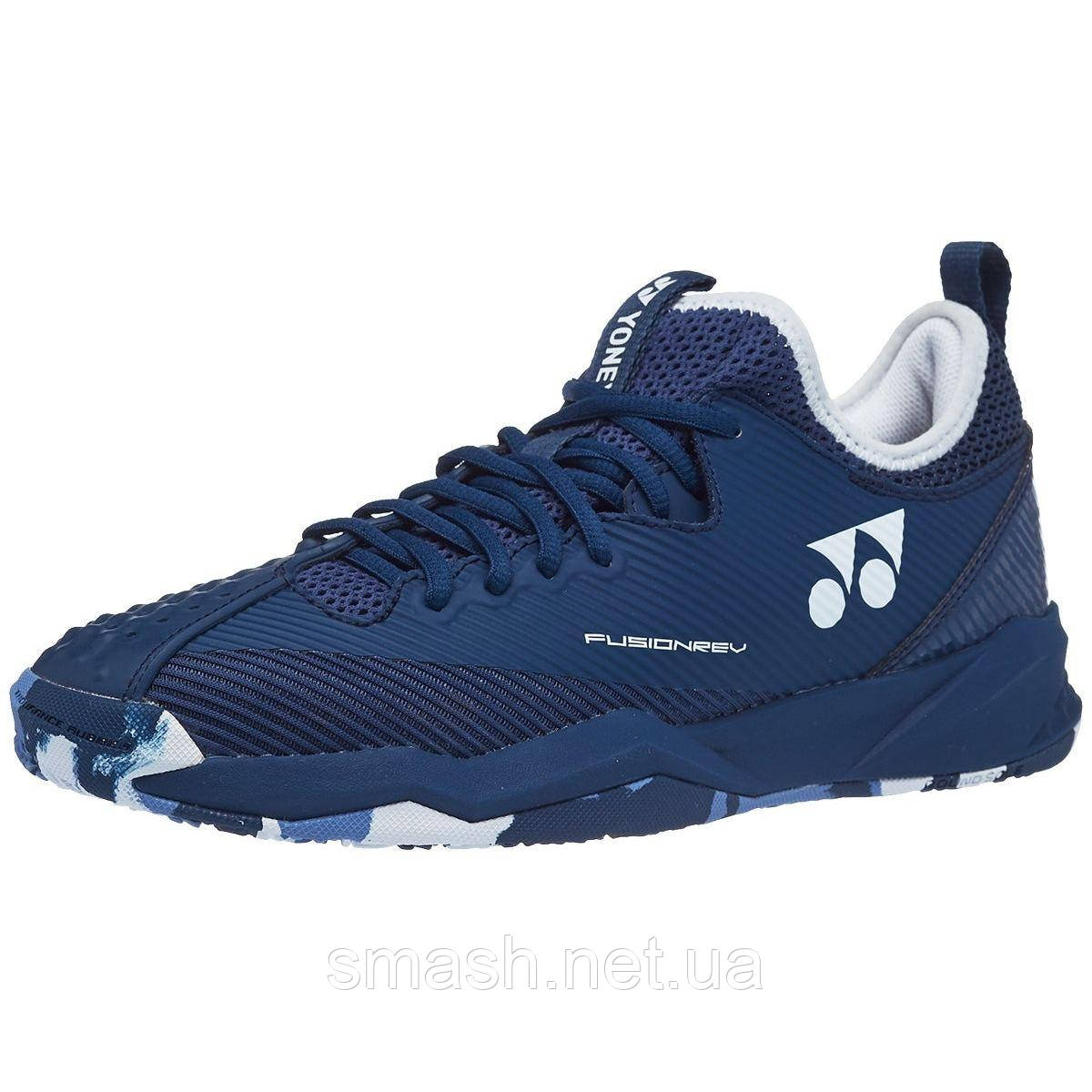 КРОССОВКИ ДЛЯ ТЕННИСА YONEX SHT-FUSIONREV 4 CL NAVY/ICE BLUE - фото 2 - id-p1410142100