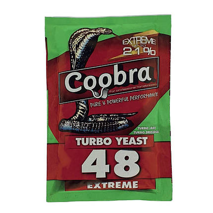 Турбо сухі дріжджі Кобра Extreme Turbo 48, фото 2