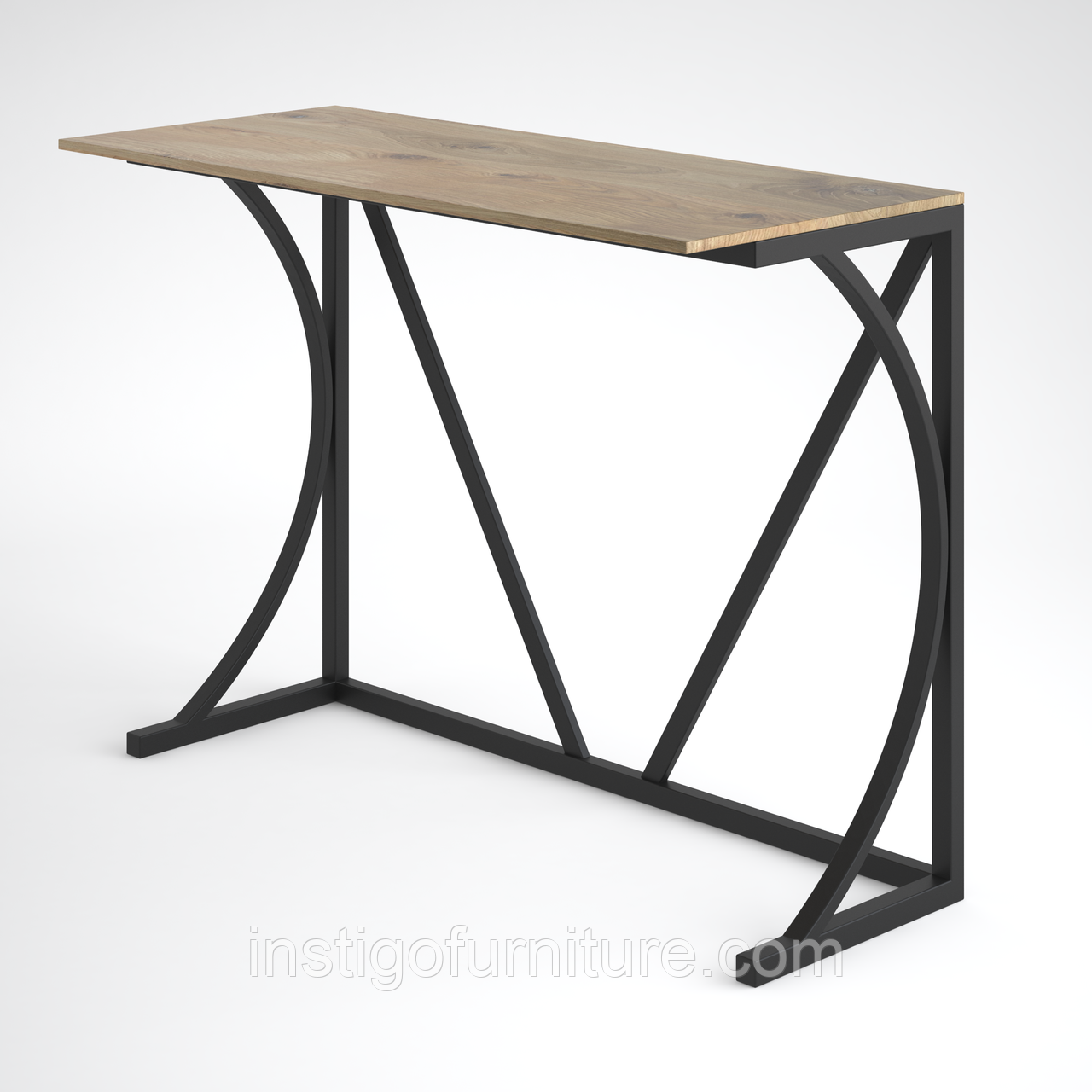 Підстілля для барного столу з металу 1500×500mm, H=1100mm