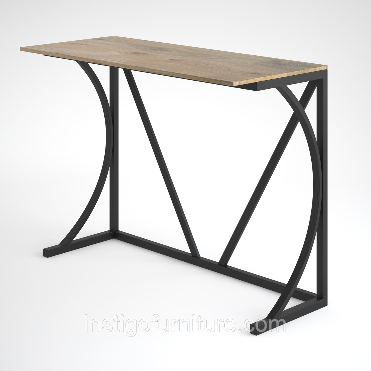 Подстолье каркас для барного стола из металла 1500×500mm, H=1100mm - фото 3 - id-p474990933