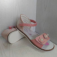 Босоніжки,сандалі дитячі рожеві для дівчинки 30р.