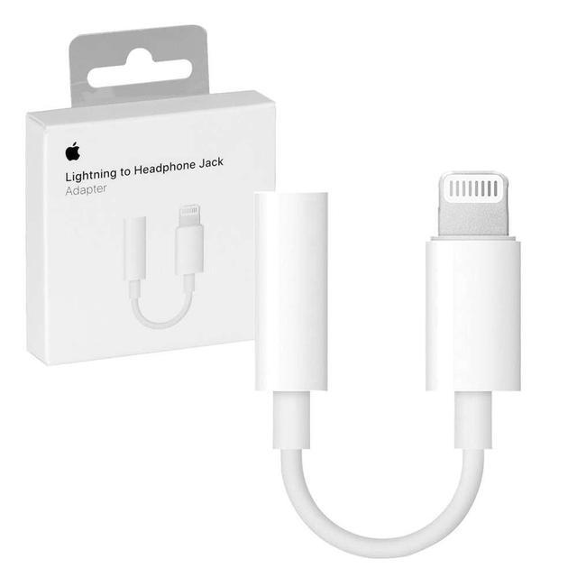 Адаптер-Перехідник Lightning to 3.5mm Headphones ORIGINAL, Адаптер Apple Lightning to 3.5mm