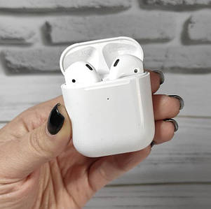 Навушники бездротові Bluetooth гарнітура Hoco ES39, сенсорні навушники білі з бездротовою зарядкою