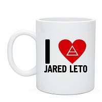 Кружка I love Jared Leto 02,11