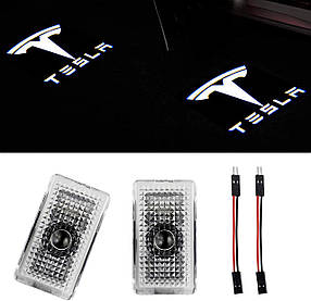 Проектор підсвічування логотипу для дверей TESLA (Тесла) 3, S, X, Y (2012-...)