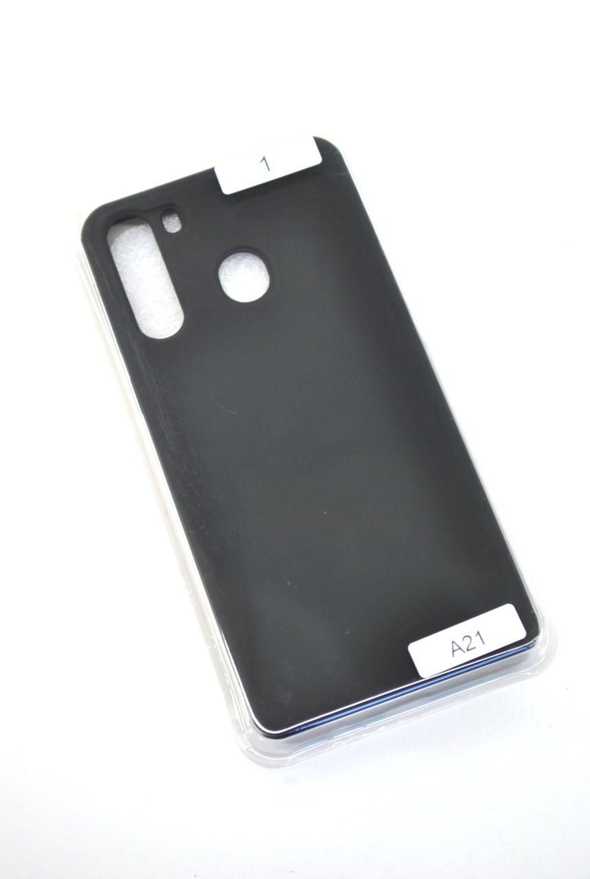 Чохол для телефону Samsung A04/A045 Silicone Original FULL №1 Black (4you)