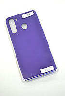 Чохол для телефону Samsung A21 / A215 Silicone Original FULL №13 Violet (4you)