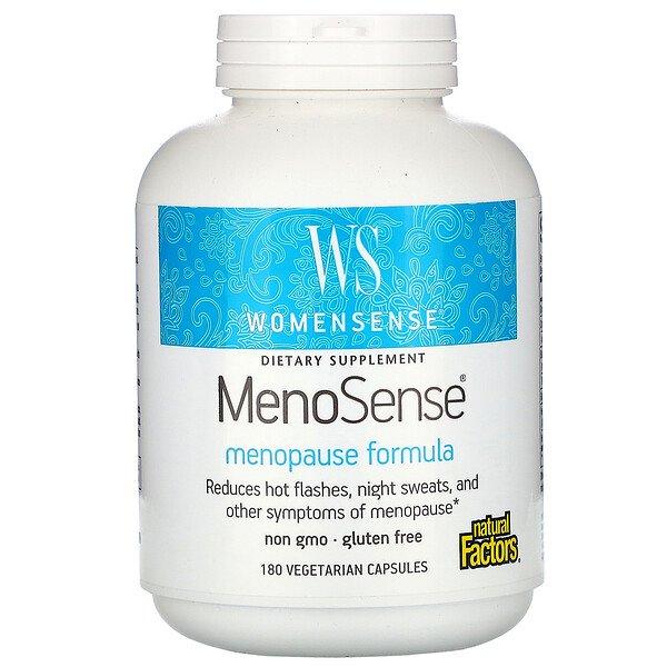 Підтримки при менопаузі  WomenSense MenoSense 180 капс  Natural Factors Канада, фото 1
