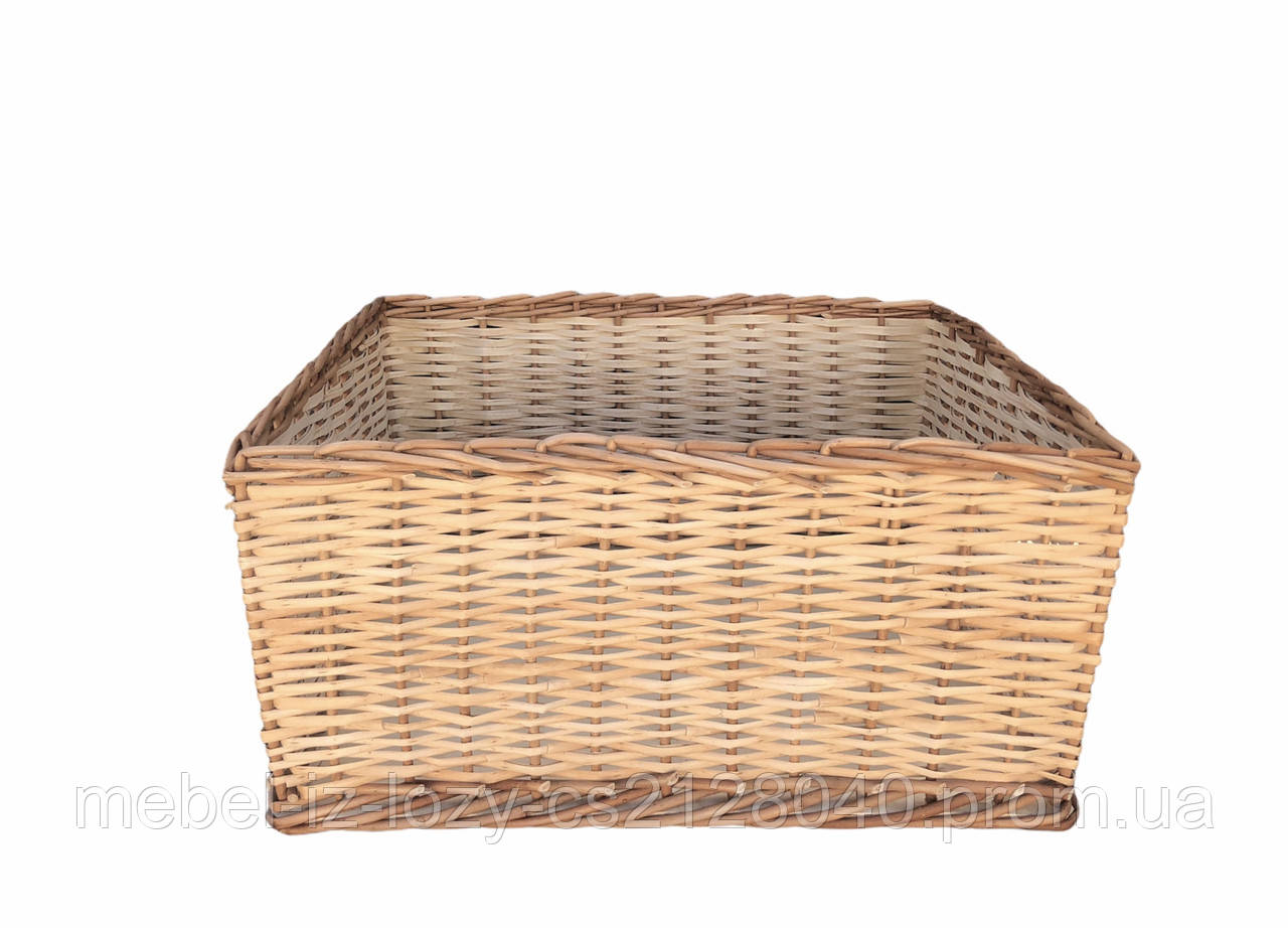 Плетені кошики з лози h20-50*40