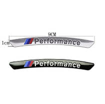 Наклейки на диски BMW (БМВ) M-Perfrormace E39 E53 E60 E46 E34 E90 E65 E66 E70 F10, F15 F20 F30 F35 чорні, фото 4
