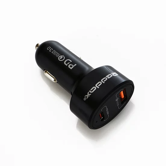 Автомобильное зарядное устройство 1 USB 12-24v REDDAX RDX-114 + Кабель TypeC, фото 1
