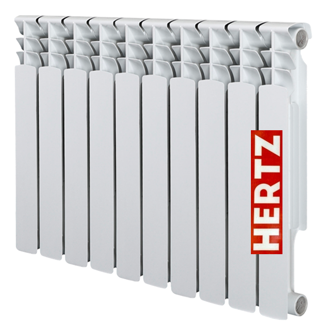 Біметалічний радіатор HERTZ 500х100