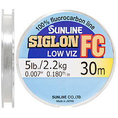 Флюорокарбон Sunline SIG-FC 30m 0.180mm 2.2kg повідцевий