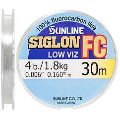 Флюорокарбон Sunline SIG-FC 30m 0.160mm 1.8kg повідцевий