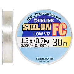 Флюорокарбон Sunline SIG-FC 30m 0.10mm 0.7kg повідцевий