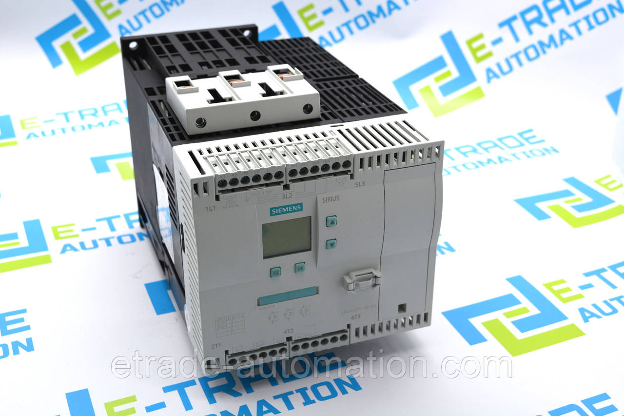 Пристрій плавного пуску Siemens 3RW4424-1BC44, фото 1