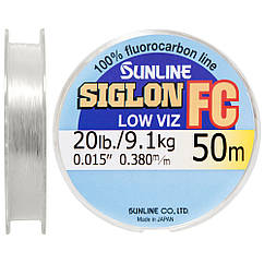 Флюорокарбон Sunline SIG-FC 50m 0.38mm 9.1kg повідцевий