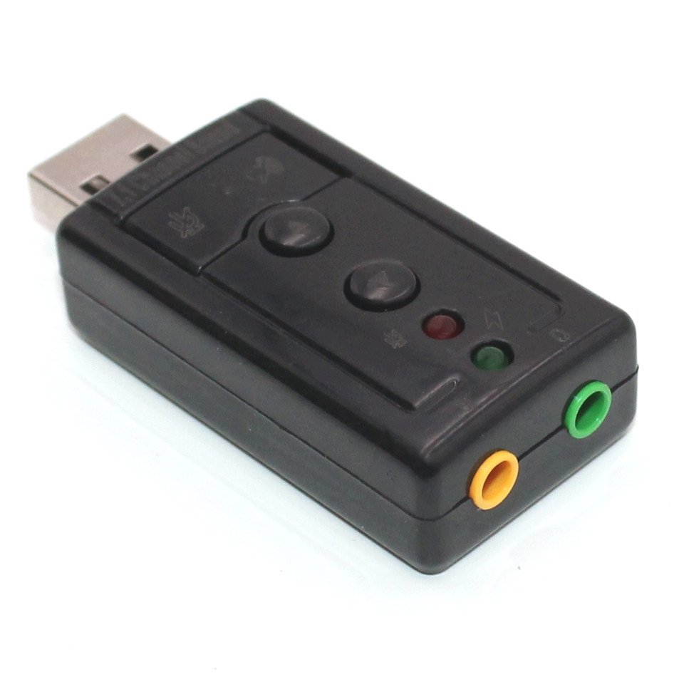 Внешняя звуковая карта USB 7.1 для ПК и ноутбука Аудиокарта Юсб - фото 2 - id-p1333396180