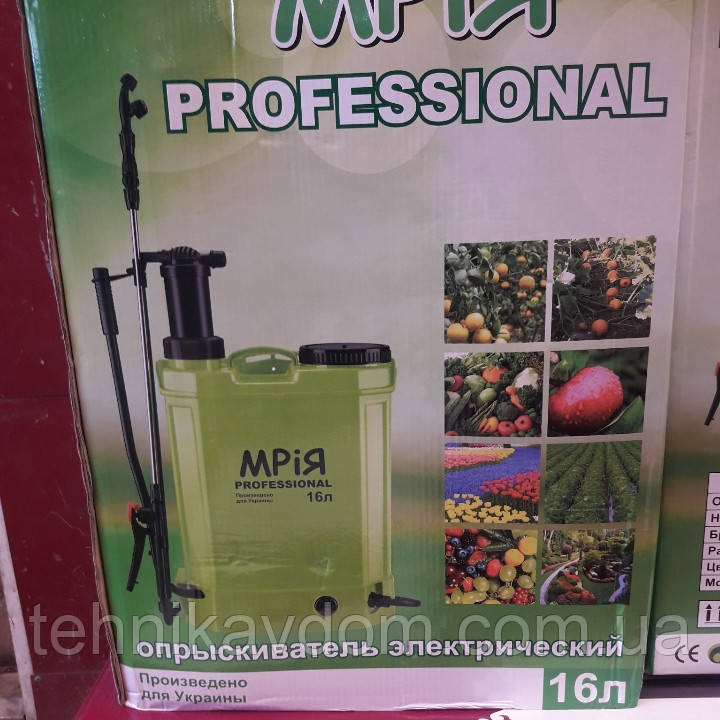 Обприскувач акумуляторний Мрія 16 л (універсальний), фото 1