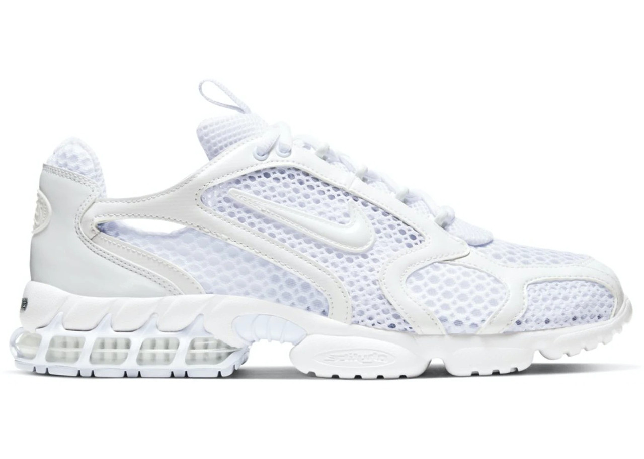 Кросівки Stussy x Nike Air Zoom Spiridon Caged 2 Full White