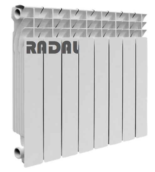 Алюмінієвий радіатор RADAL 500х100