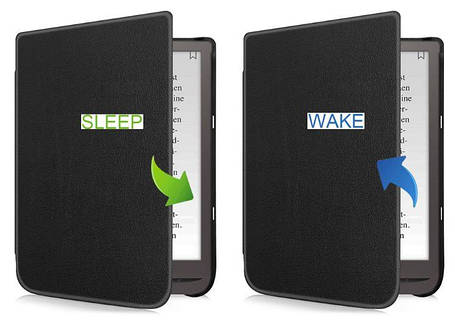 Чохол обкладинка PocketBook 740 Ink Pad 3 Ink Pad 3 Pro 741 Moon АвтоСон чорний JL2090102PL 970, фото 3