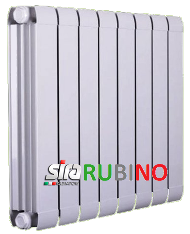 Радіатор алюмінієвий Sira Rubino 500х100