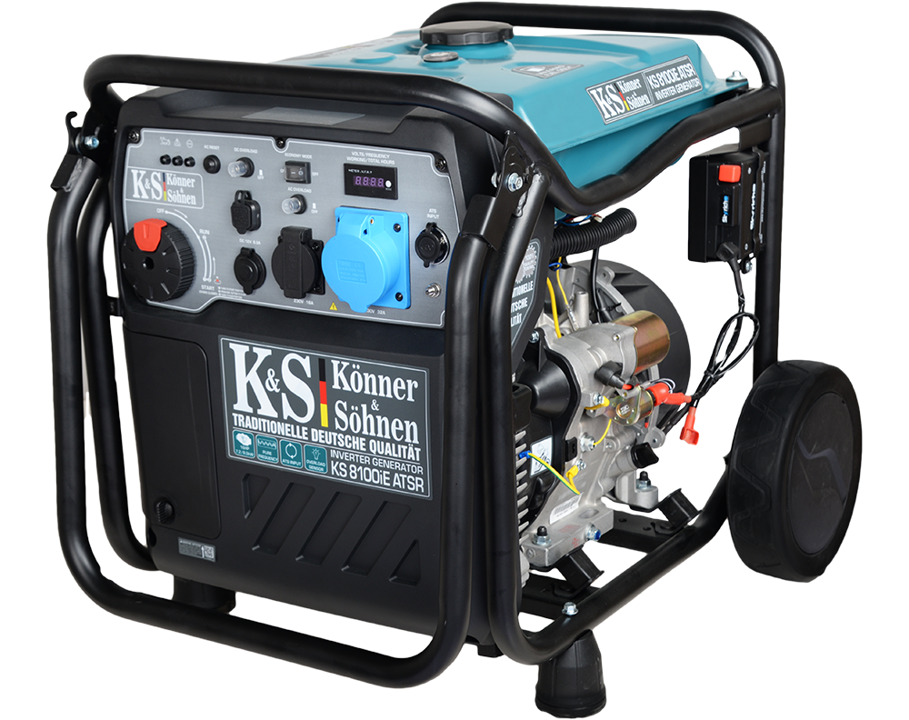 Бензиновий генератор Könner & Söhnen KS 8100iE ATSR (7.2 кВт)