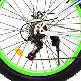 Велосипед фетбайк 26 дюймів Profi Power EB26POWER 1.0 S26.2 Сталева рама Чорно-зелений, фото 5