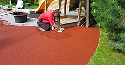Поліуретанове сполучна для гумової крихти і EPDM-гранул VORAMER MR 1045 ("повільне" сполучна), фото 3