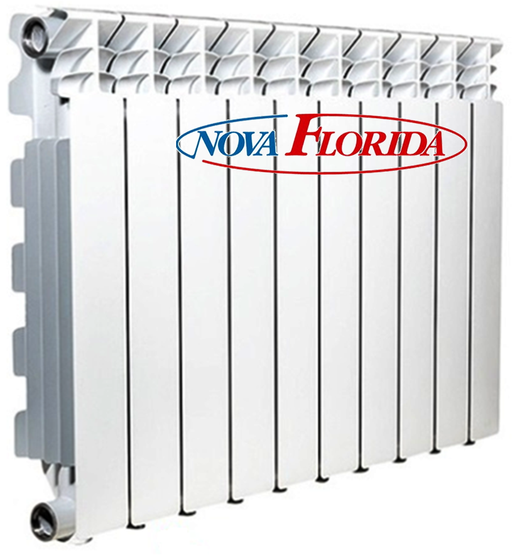 Алюмінієвий радіатор NOVA FLORIDA EXTRA THERM SUPER ALETERNUM 500х100 АЛЮМІНІЙ А3