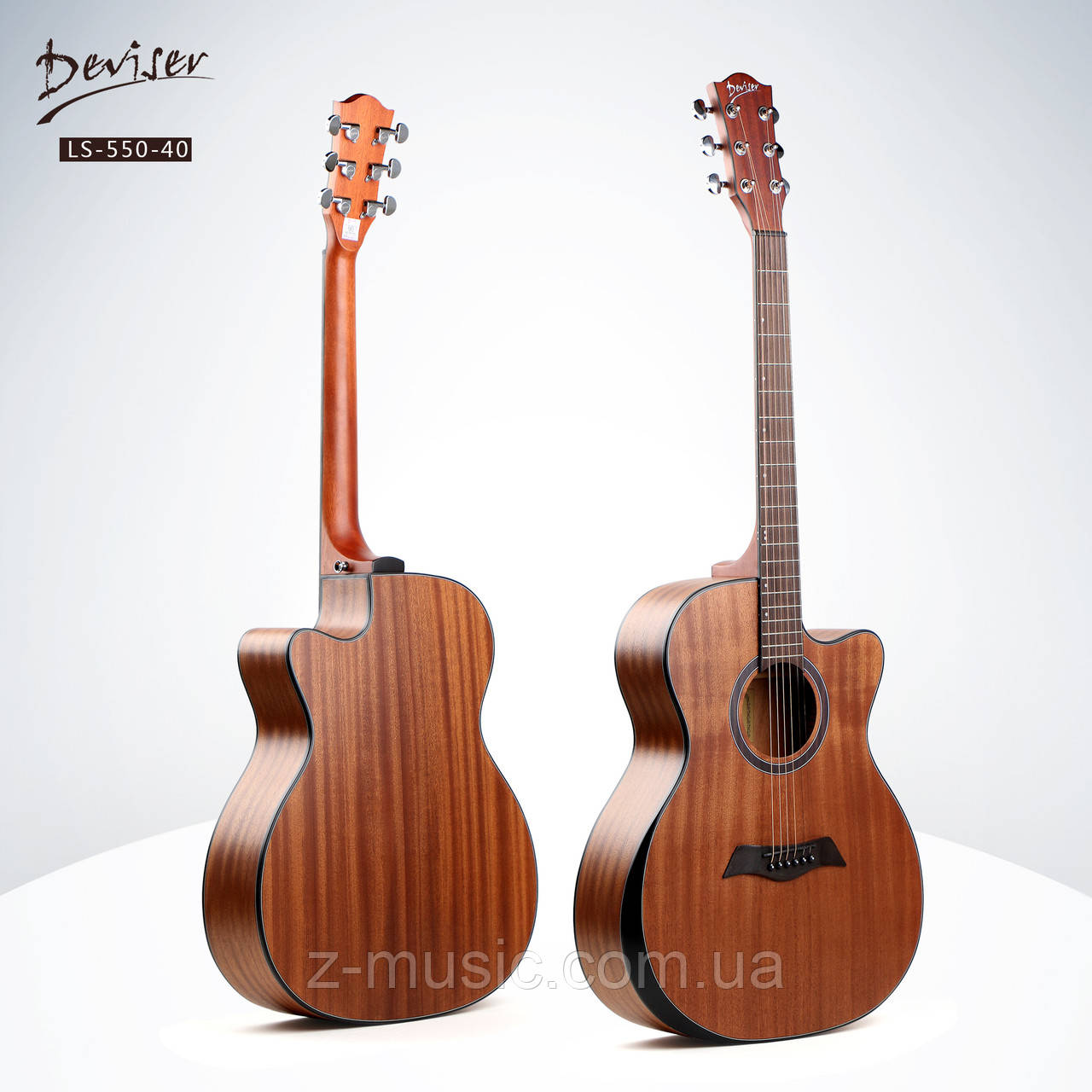Гітара акустична Deviser LS-550-40 ALL MAHAGONY