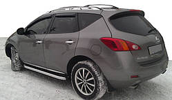 Бокові пороги Fullmond (2 шт., алюм.) для Nissan Murano 2008-2014 рр