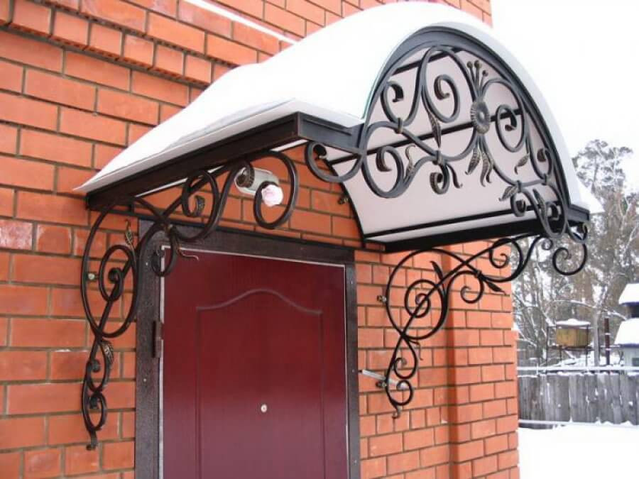 Металеві навіси з полікарбонату