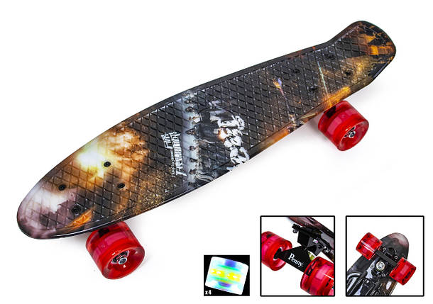 Penny Board "Битва" Світяться колеса, фото 2