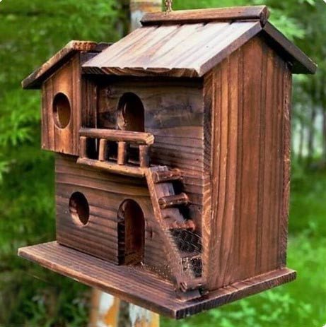 Шпаківня садова "Крохаль" капучино