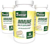 Добавка Tivose Immune Health с экстрактом грибов майтаке, поддерживает иммунную защиту вашего тела, 60 капсул