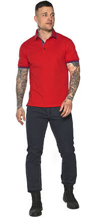 Червона чоловіча футболка поло зручна модель 5765 52 (XL), фото 2