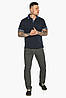 Комфортна чоловіча темно-синя футболка поло модель 5836 50 (L), фото 2