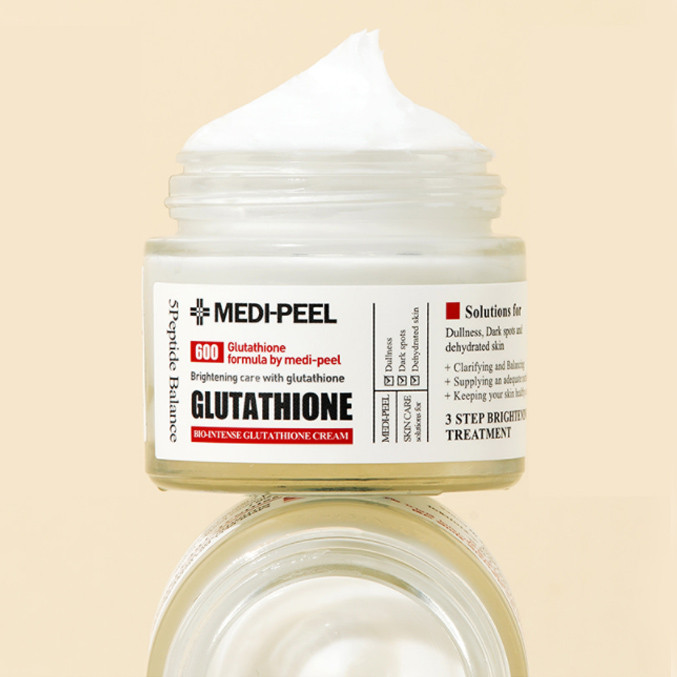 Освітлювальний крем із глутатіоном Medi-Peel Bio Intense Glutathione White Cream 50g
