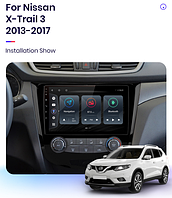 Junsun 4G Android магнітола для Nissan x-Trail X Trail, Qashqai 2014-2017 wifi