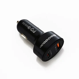 Автомобільний зарядний пристрій 1 USB 12-24v REDDAX RDX-114 ! Кабель MicroUSB