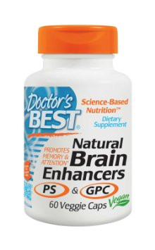 «Натуральний Підсилювач мозкової активності PS і GPC», 60 капсул. Зроблено в США