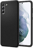 Чохол Spigen для Samsung Galaxy S21 — Liquid Air, Black (ACS02422)