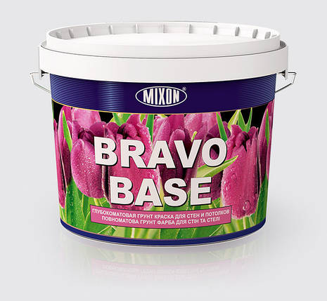 Акрилова грунтувальна фарба MIXON BRAVO BASE 10л, фото 1
