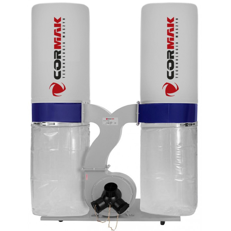 Витяжка для стружки CORMAK FM300S аспірація (3900 м3/год, 2,2 кВт, Польща)